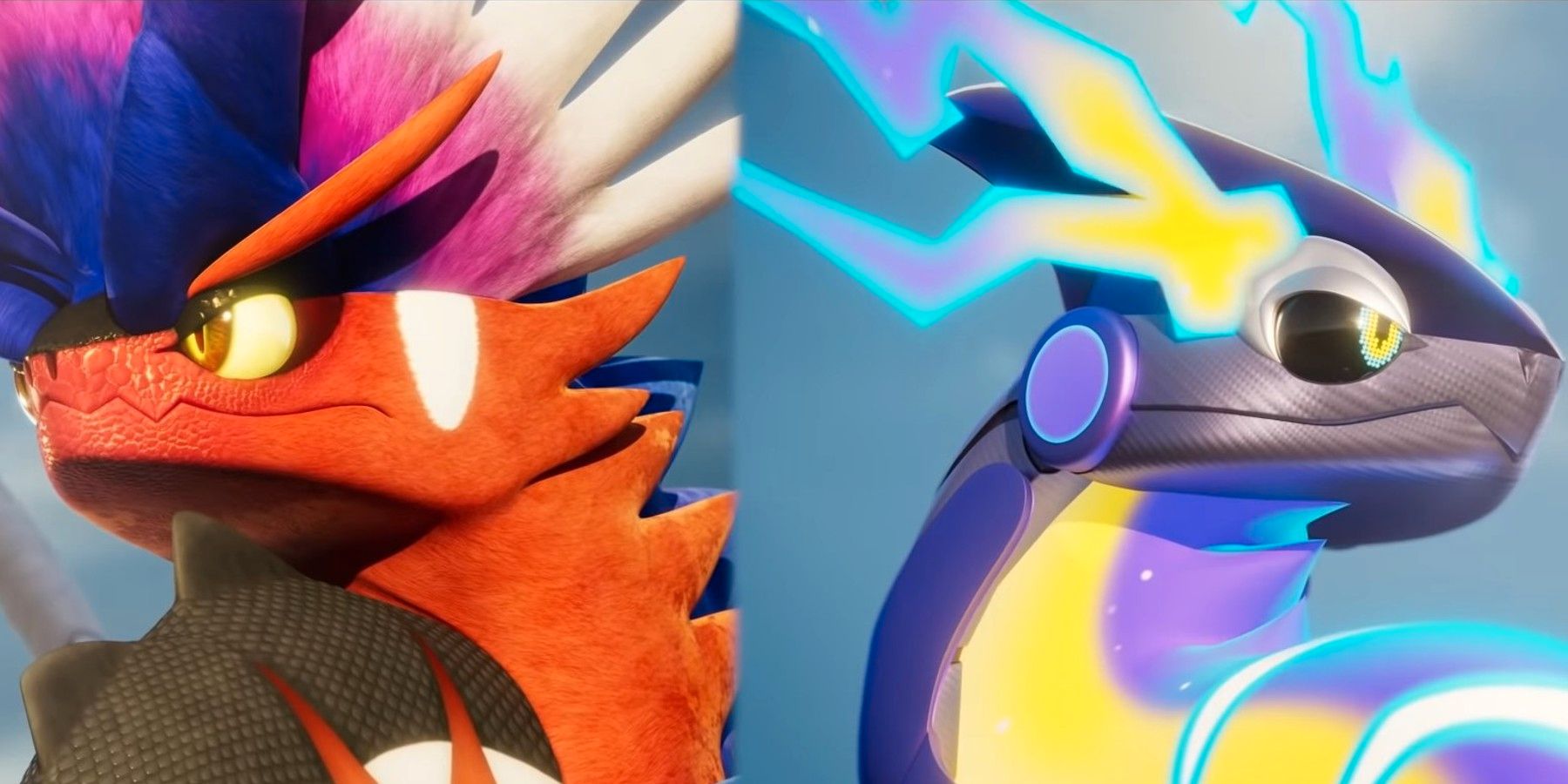 Pokemon Scarlet et Violet Legendaries en tant qu'humains