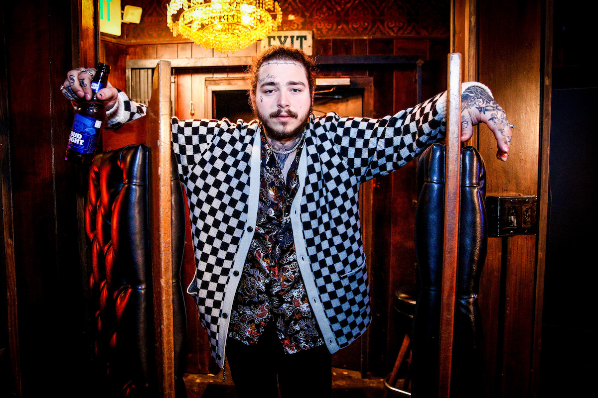 Médias sociaux TikTok viral Post Malone