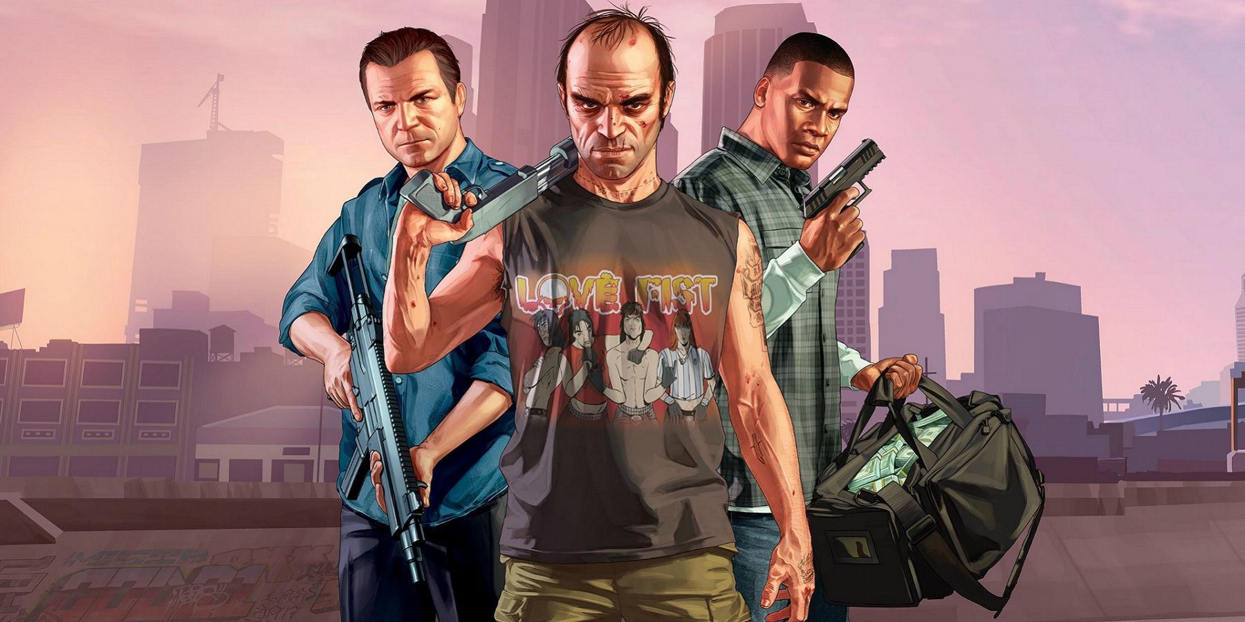 Grand Theft Auto 5 protagonistes