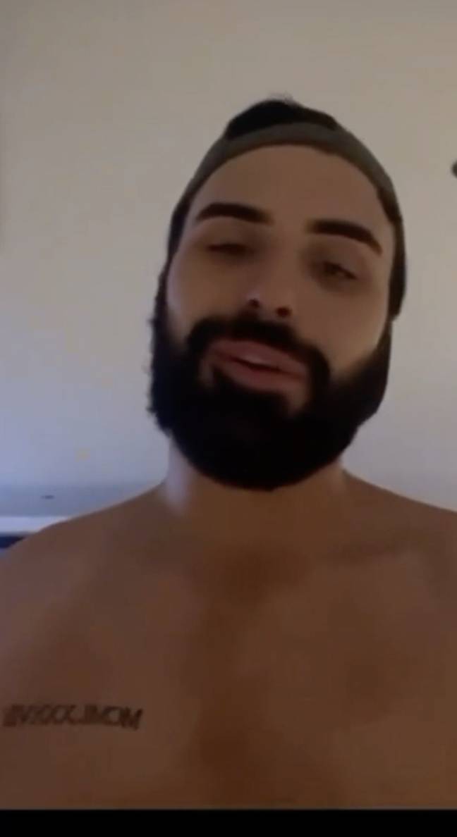 Crédit : TikTok/Luke Harris/@lukeharris0306