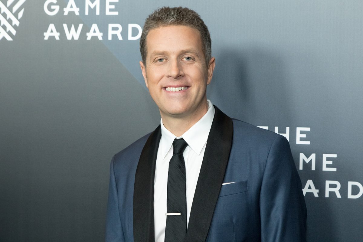 Geoff Keighley, hôte du Summer Game Fest 2022, aux Game Awards 2017.
