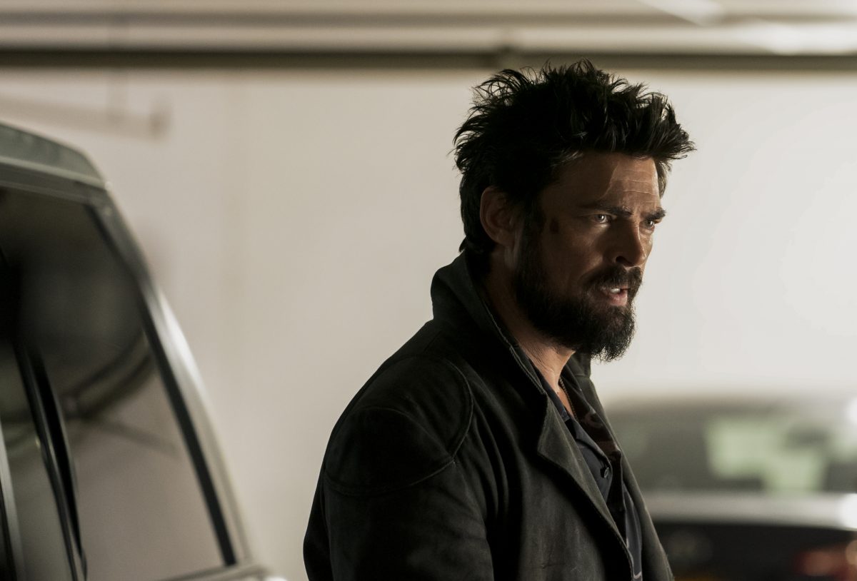 Karl Urban dans le rôle de Billy Butcher dans 