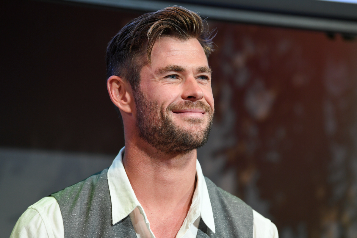 Thor: Love and Thunder star Chris Hemsworth à l'Opéra de Sydney pour le lancement de la dernière campagne Tourism Australia le 30 octobre 2019 à Sydney, Australie