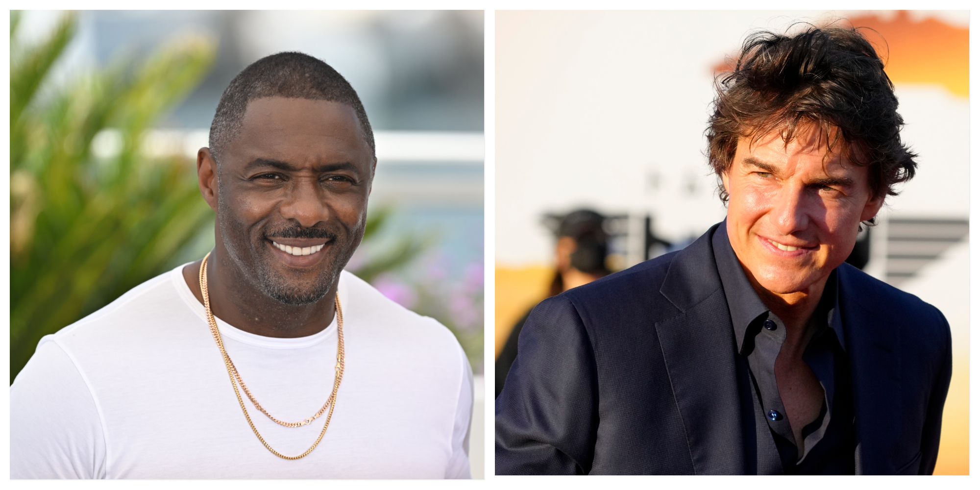 Idris Elba au Festival de Cannes. Tom Cruise a assisté à la première de