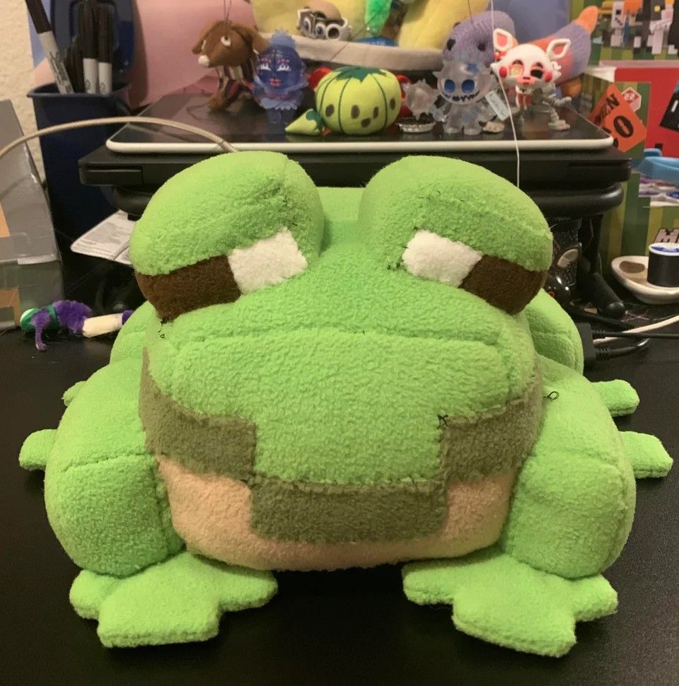 Peluche Grenouille Minecraft 4