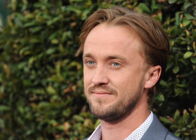 Une journaliste a été fermée après avoir posé une question à Tom Felton sur JK Rowling. Crédit : Alamy