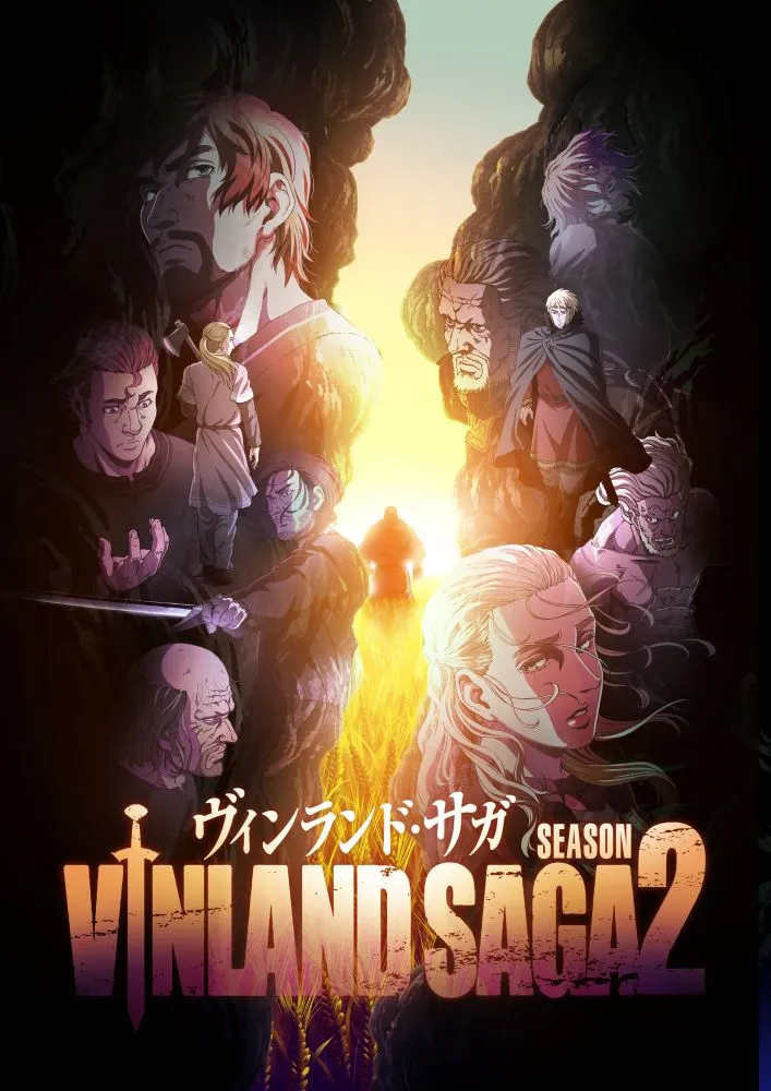 vinland saga saison 2 bande-annonce visuelle clé première date