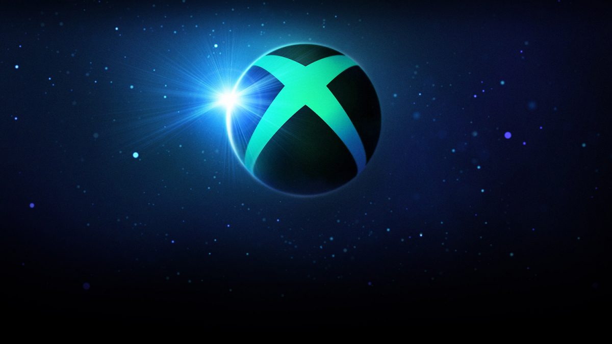 Xbox & Bethesda Showcase 2022 : Le logo Xbox sur fond étoilé