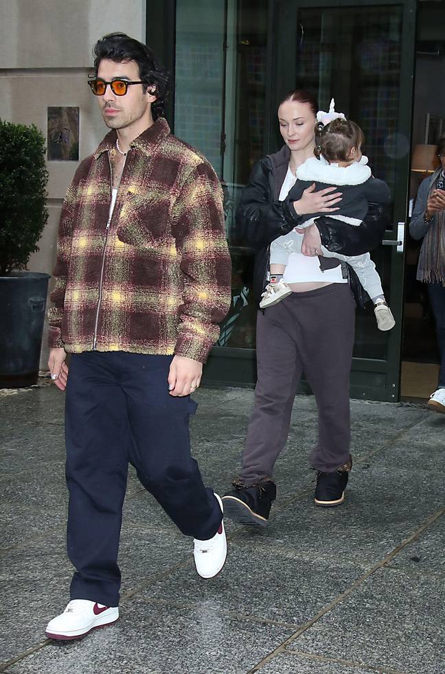 Jonas et Turner ont déjà une fille, Willa.  Crédit : Alamy