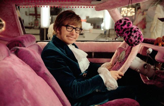 En tant que parodie d'espionnage des films de James Bond, les films d'Austin Powers avaient beaucoup de noms ridicules.  Crédit : PictureLux/The Hollywood Archive/Alay Banque D'Images