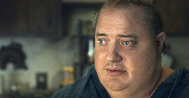 Brendan Fraser dans La Baleine. Crédit : A24