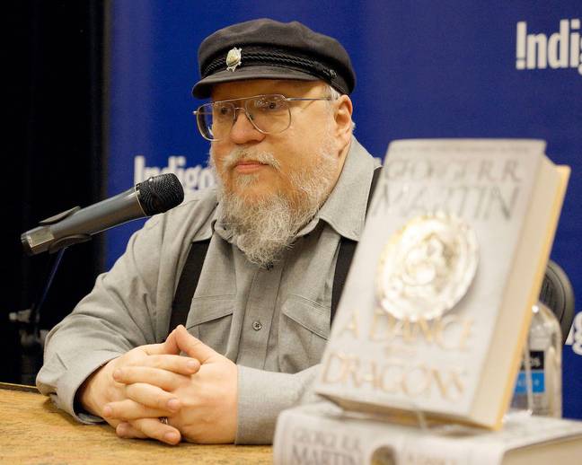 George RR Martin n'est pas trop content de la réaction à la huitième et dernière saison de Game of Throne. Crédit : Alamy