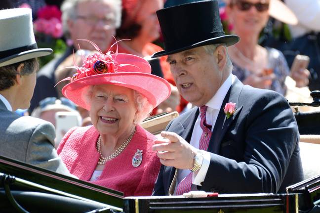 Le prince Andrew a annoncé qu'il démissionnerait en tant que membre de la famille royale.  Crédit : Alamy