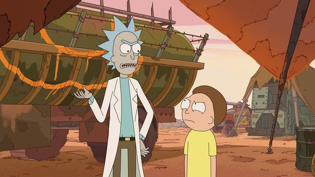 Rick et Morty sont de retour dans un peu plus d'un mois.  Crédit : Everett Collection Inc / Alamy Banque D'Images