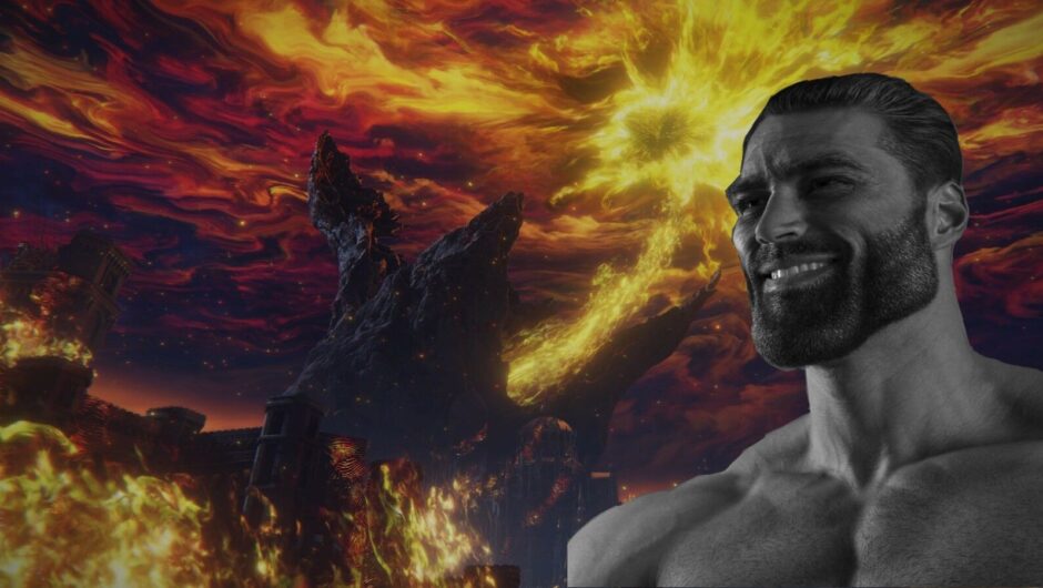 Le générateur d&rsquo;images AI montre à quoi ressemblerait « Giga Chad » avec la flamme frénétique d&rsquo;Elden Ring