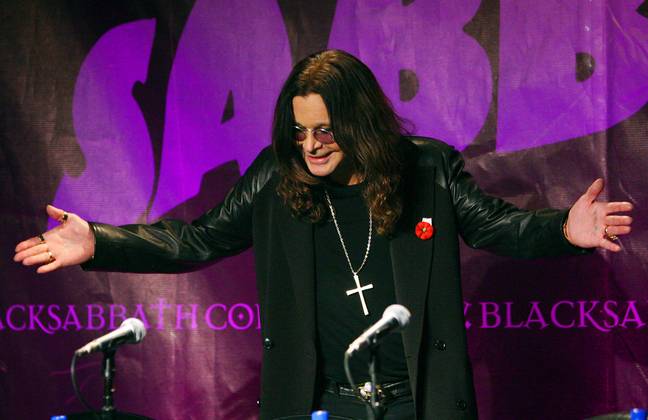 Les jours difficiles d'Ozzy sont derrière lui. Crédit : Alamy