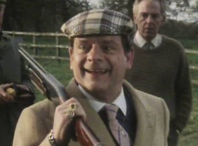 Del Boy a été interprété par l'acteur David Jason. Crédit : BBC