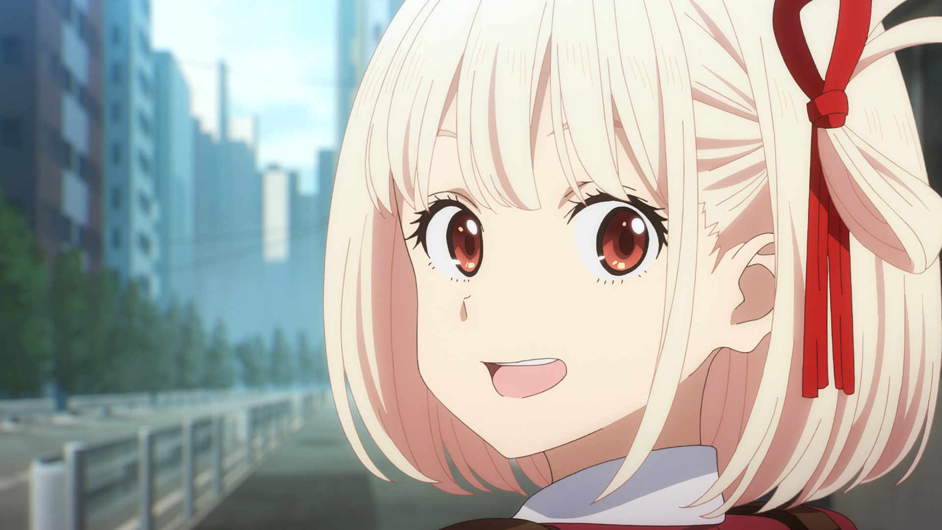Chisato de recul Lycoris