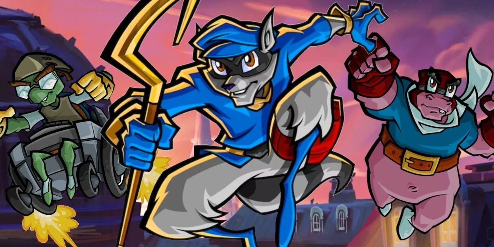 Illustration PlayStation pour Sly Cooper
