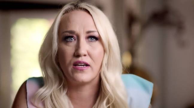 Alana Evans, qui figure également dans le documentaire.  Crédit : Canal 4