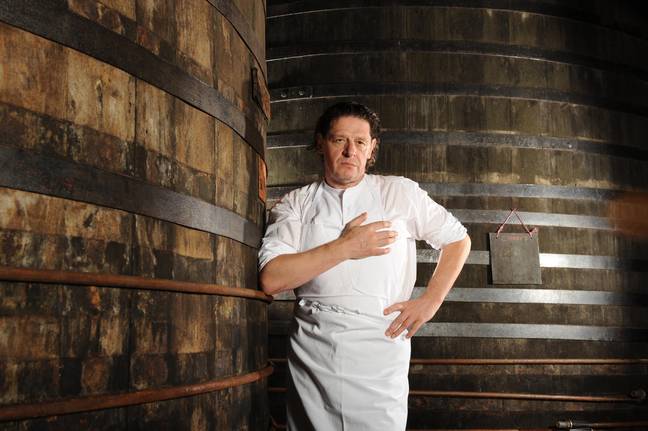 White s'est vu offrir un poste de chef chez son père, le restaurant de Marco Pierre White à sa libération.  Crédit : Becky Matthews/Alay Banque D'Images