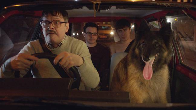Mark Heap dans le rôle de Jim dans Friday Night Dinner. Crédit : Everett Collection Inc / Alamy Banque D'Images