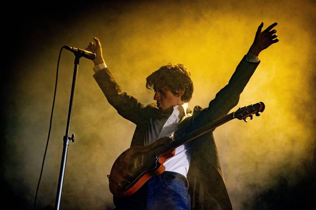 Alex Turner des Arctic Monkeys.  Crédit : ANP/Alay Banque D'Images