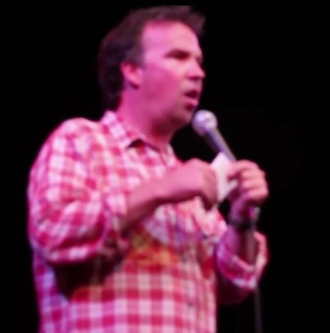 "Ça me rend malade quand les putains de médias doivent mendier pour des billets." Crédit : Doug Stanhope/Facebook