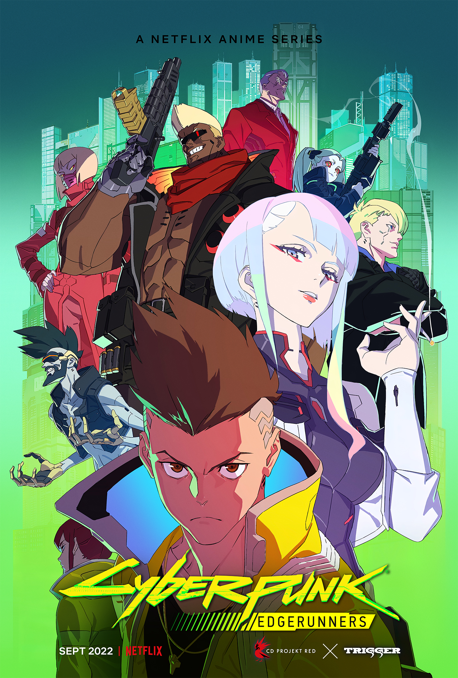 cyberpunk: edgerunners tv anime visuel clé