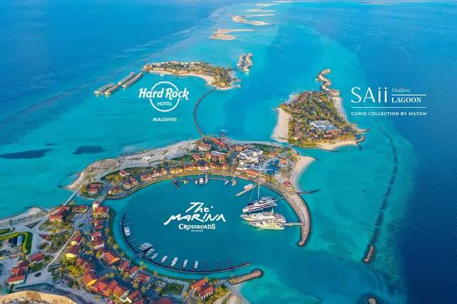 Lineker est le copropriétaire du club populaire O Beach et célèbre son 10e anniversaire en organisant la toute première fête de quatre jours aux Maldives.  Crédit : O Beach