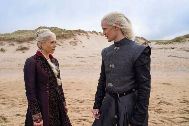 Matt Smith jouera le prince Daemon Targaryen aux côtés d'Emma D'Arcy dans le rôle de la princesse Rhaenyra Targaryen. Crédit : Dom Slike / Alamy Banque D'Images