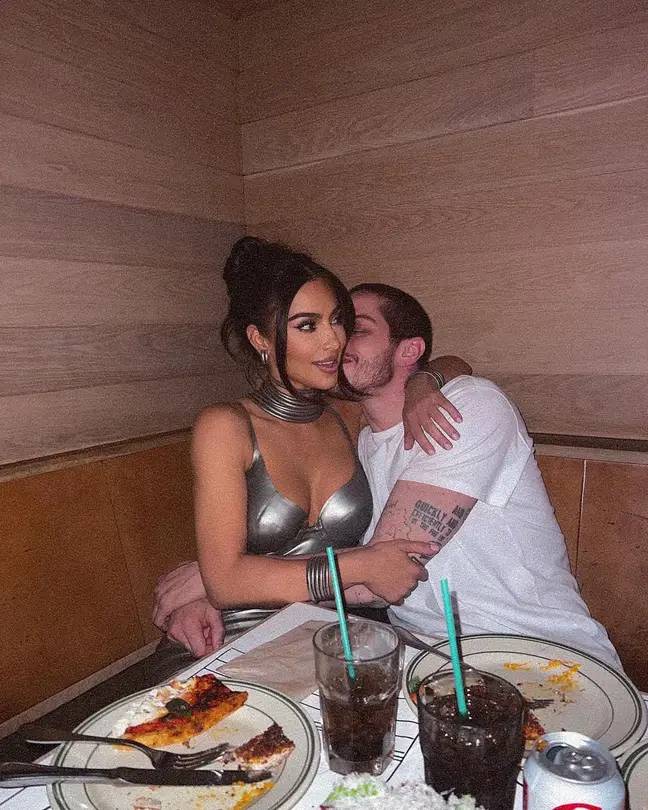 Kim Kardashian et Pete Davidson se sont séparés après neuf mois ensemble. Crédit : Instagram/Kim Kardashian