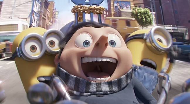 Minions: Rise of Gru a fait ses débuts au numéro trois du box-office chinois la semaine dernière. Crédit : Universal Studios