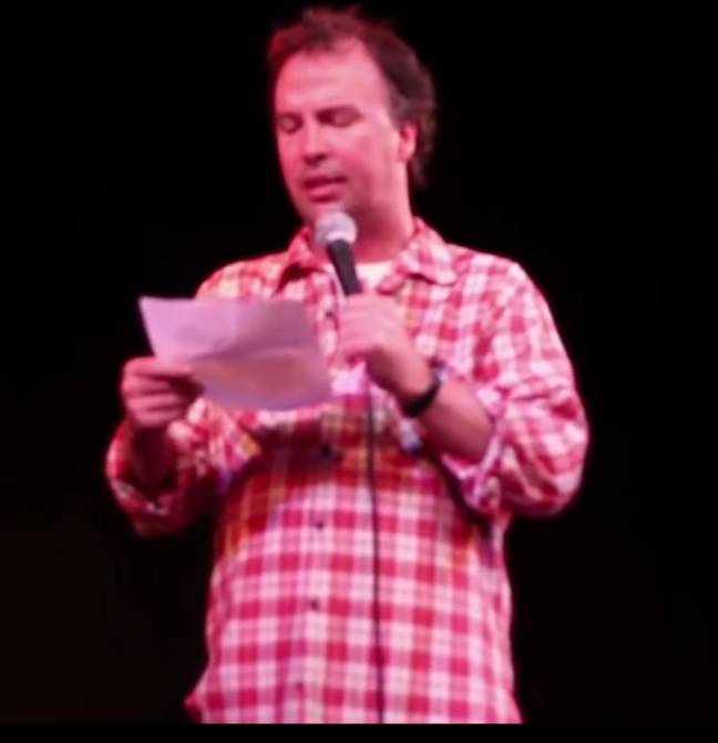 Le comédien a riposté au membre du personnel de la BBC. Crédit : Doug Stanhope/Facebook