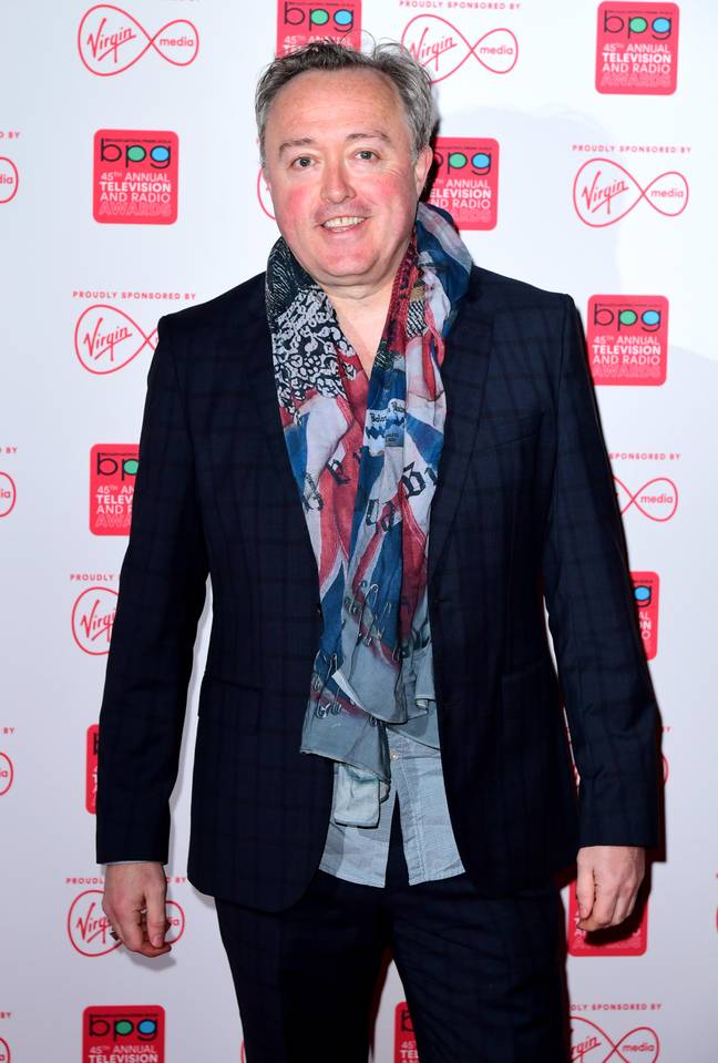 Marcus Bentley, narrateur de Big Brother.  Crédit : PA Images / Alamy Banque D'Images