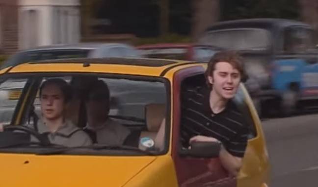 Ce moment emblématique de The Inbetweeners. Crédit : Canal 4