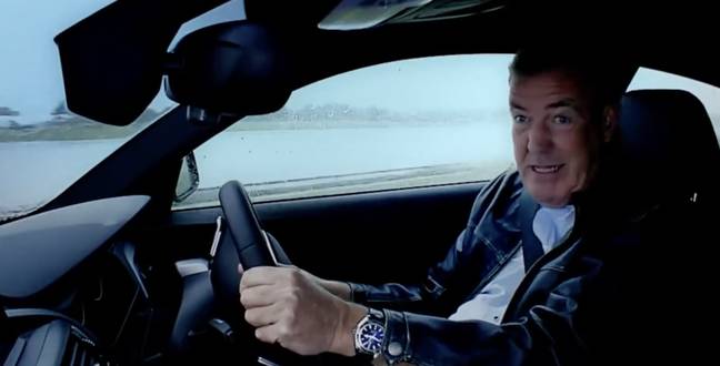 L'ancien hôte de Top Gear ne semblait pas du tout en phase avec la situation.  Crédit : BBC