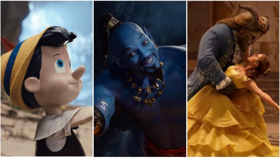 Classement des remakes en direct de Disney