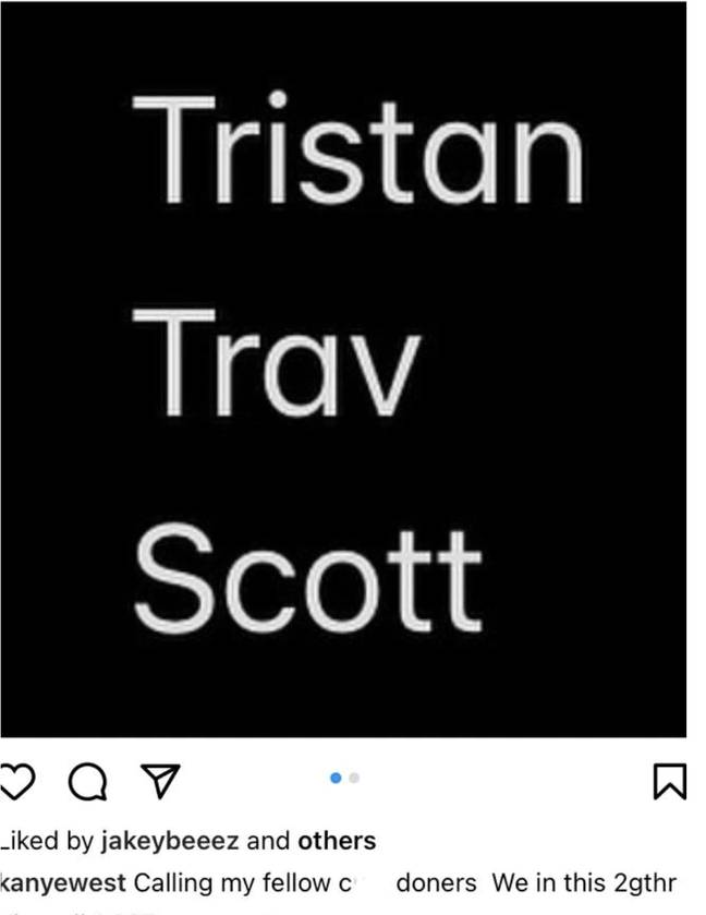 Crédit : kanye.west / Instagram