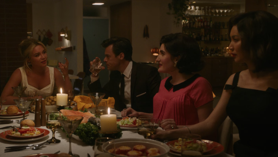 Le dîner et l&rsquo;inquiétude sont servis dans un nouveau clip de Don&rsquo;t Worry Darling