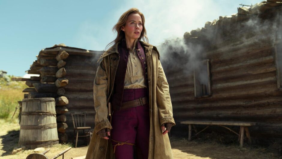 Emily Blunt est sacrément bonne dans la bande-annonce du nouveau western, The English