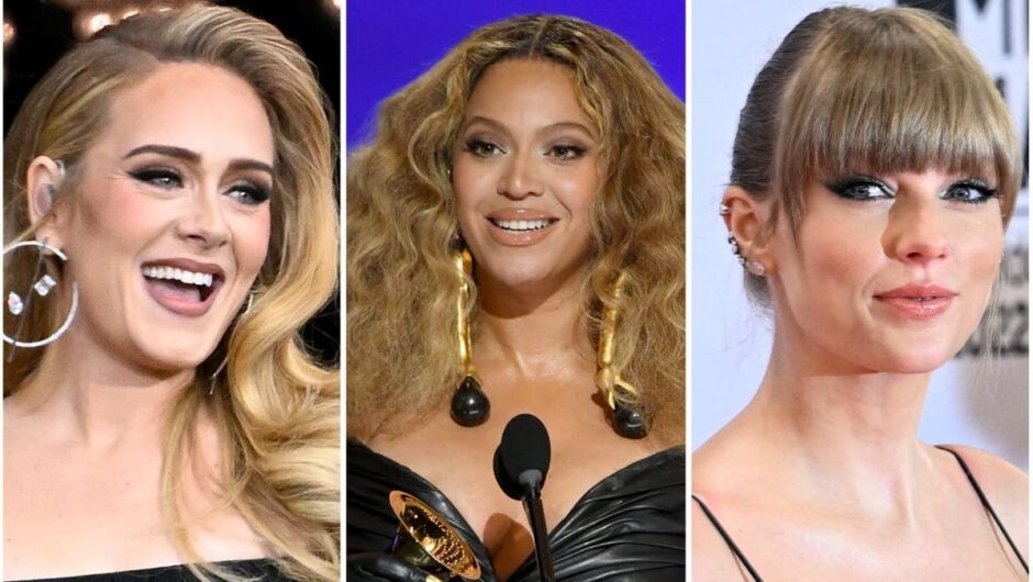 Adele, Beyonce et Taylor Swift dirigent un groupe familier de nominés aux Grammy Awards