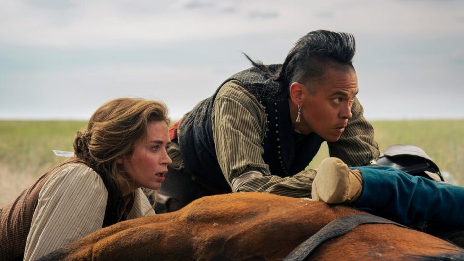 Le clip exclusif anglais : Emily Blunt joue dans Prime Video Western