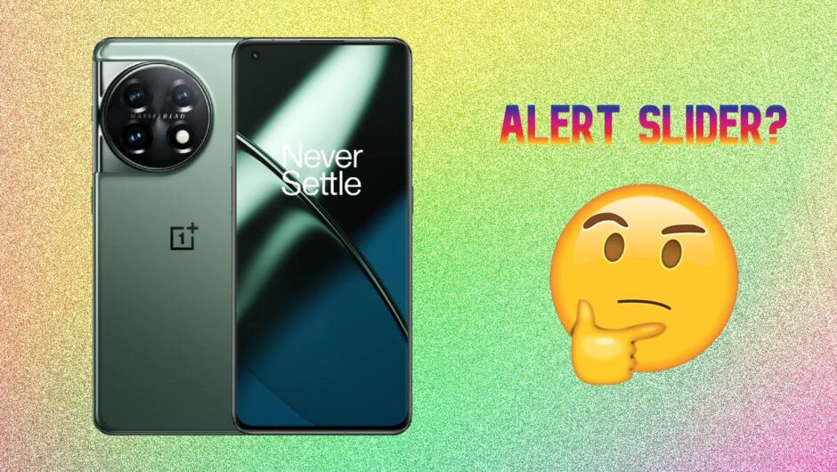 Le OnePlus 11 comporte-t-il un curseur d&rsquo;alerte ?