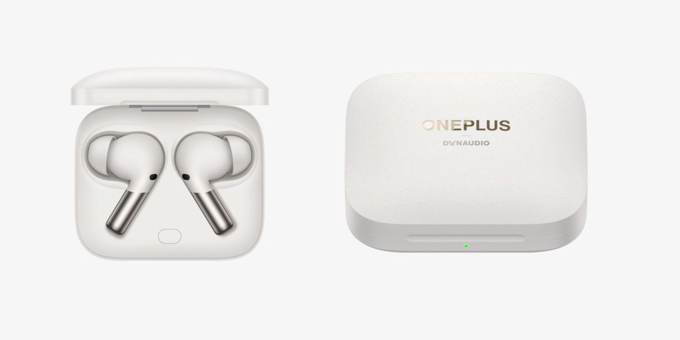 Une photo des OnePlus Buds Pro 2R en Misty White