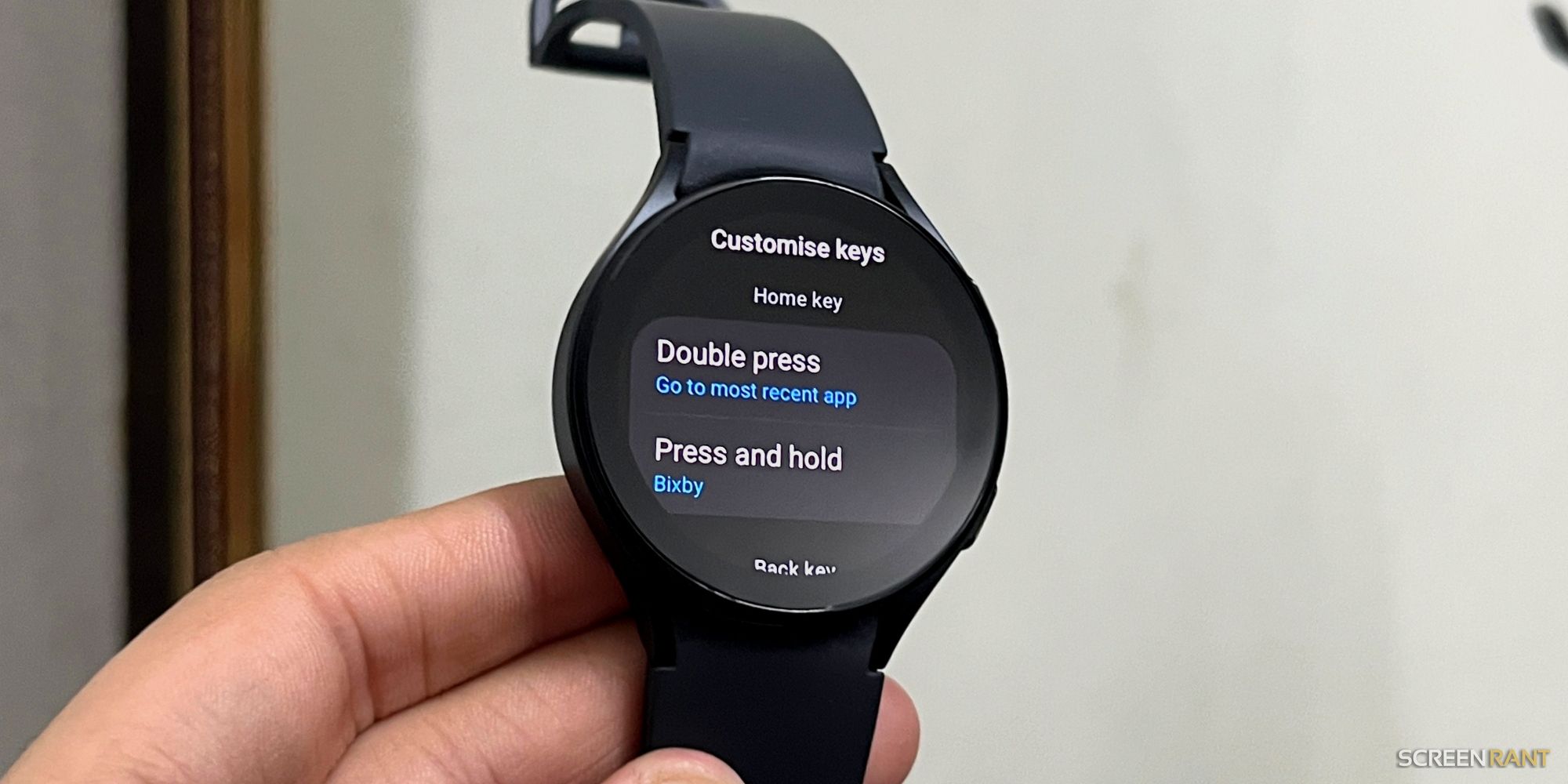 Personnaliser les touches sur Galaxy Watch 5
