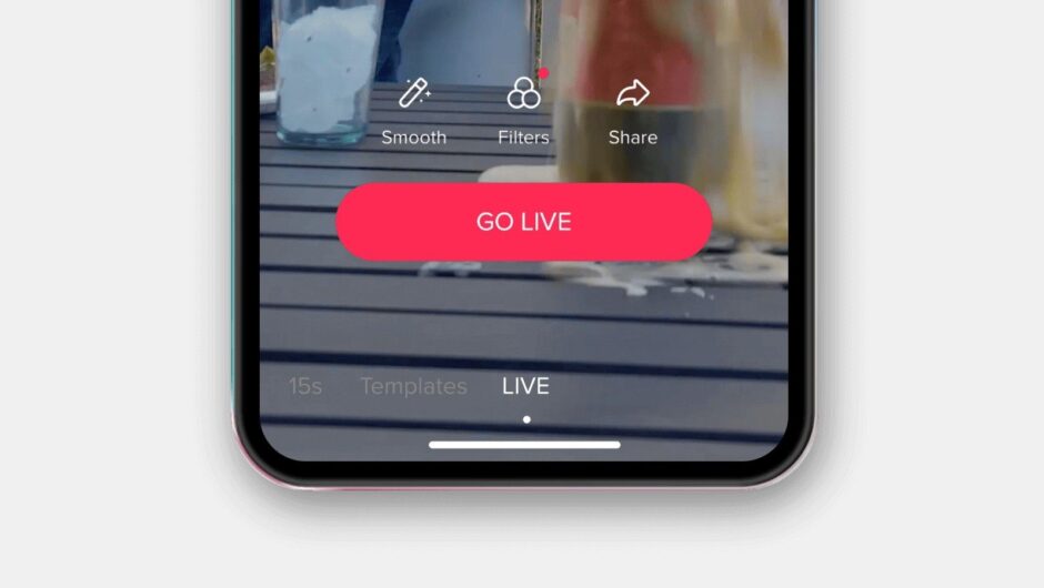 Comment passer en direct sur TikTok