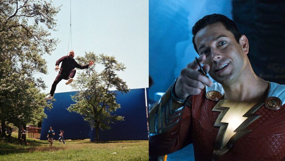 Shazam !  Le réalisateur de Fury Of The Gods partage un extrait des coulisses de son propre camée