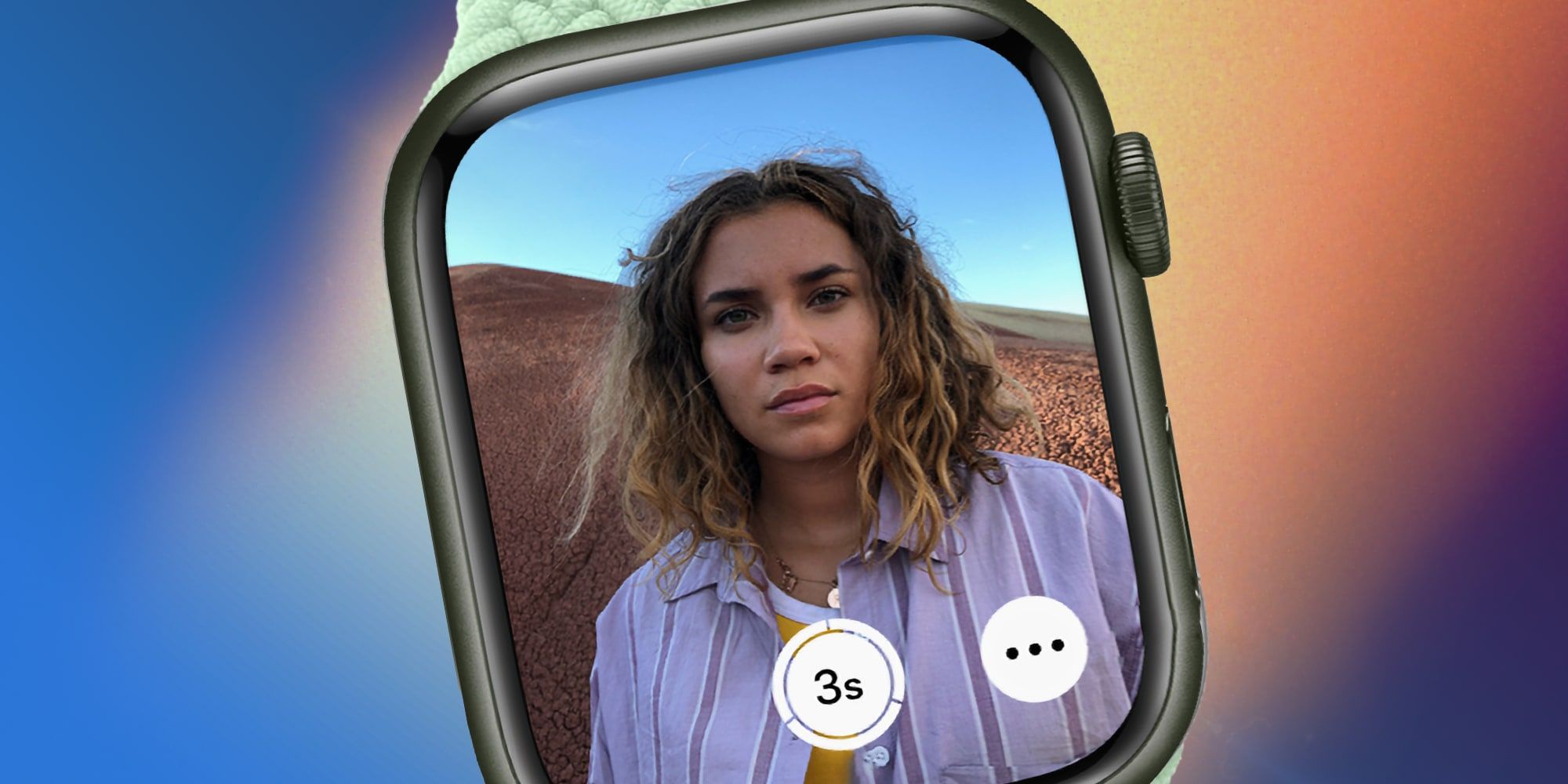 Retardateur à distance de l'appareil photo Apple Watch