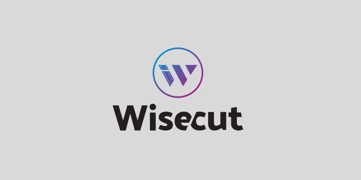 Logo Wisecut sur fond gris